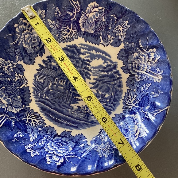 Wood & Sons England Set of 2 Woodsware “Enoch Wood’s English Scenery” 7.5in Bowl - Picture 8 of 8